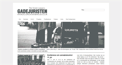 Desktop Screenshot of gadejuristen.dk